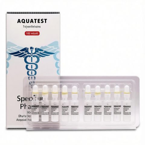 SPECTRUM AQUATEST Суспензия Тестостерона 100мг/мл - цена за 10 амп