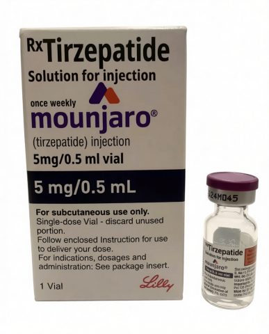 TIRZEPATIDE MOUNJARO (ГОДЕН ДО 10.2026) Цена за 5 mg/ 0.5 ml