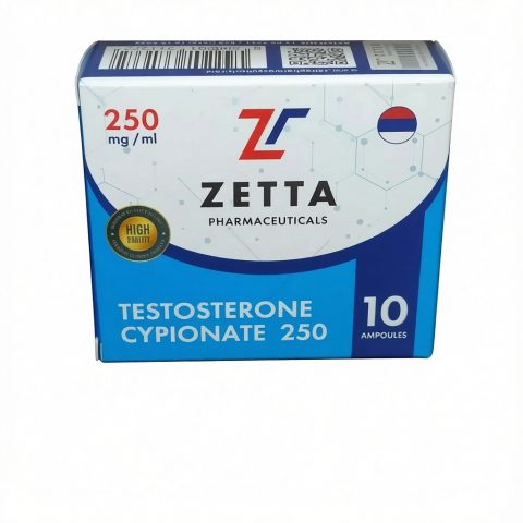 ZETTA TESTOSTERONE CYPIONATE 250mg/ml - ЦЕНА ЗА 10 АМП