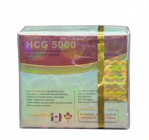 CANADABIOLABS HCG (ГОНАДОТРОПИН) 5000IUAMP - ЦЕНА ЗА 5000ЕД