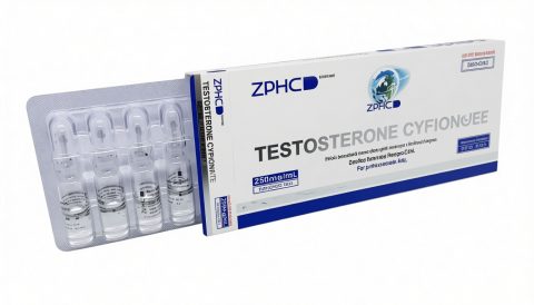 ZPHC NEW TESTOSTERONE CYPIONAT 250mg/ml - ЦЕНА ЗА 10 АМПУЛ