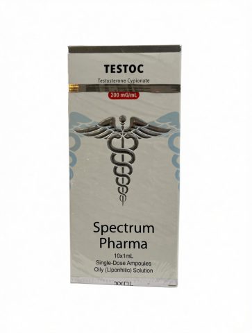 SPECTRUM TESTOC 200mg/ml - ЦЕНА ЗА 10 АМПУЛ
