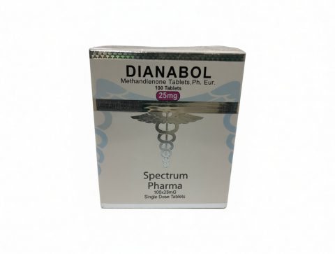 SPECTRUM NEW DIANABOL 25MG/TAB - ЦЕНА ЗА 100 ТАБ
